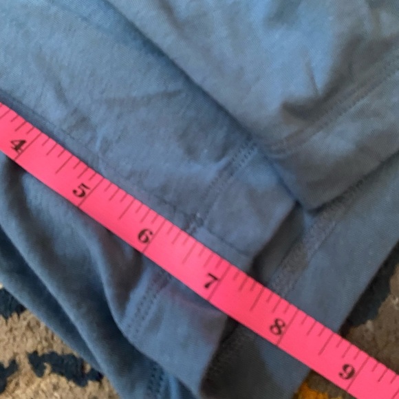 Universal Standard Moonlight Blue Lounge Shorts Women’s Size 4XS 00/0 Loungewear - Picture 6 of 7